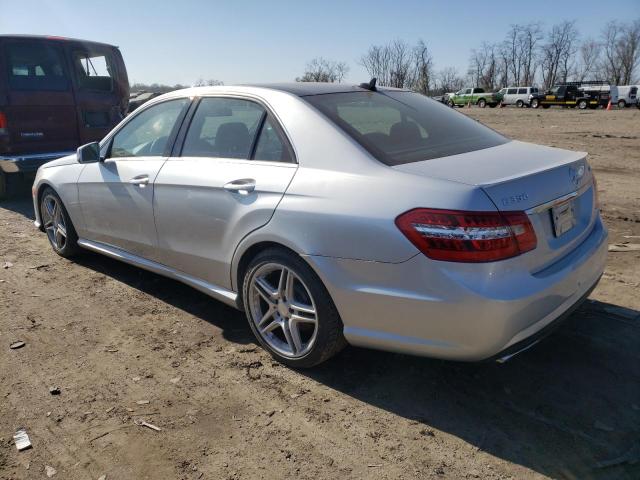 WDDHF8HB7BA402705 - 2011 MERCEDES-BENZ E 350 4MATIC SILVER photo 2