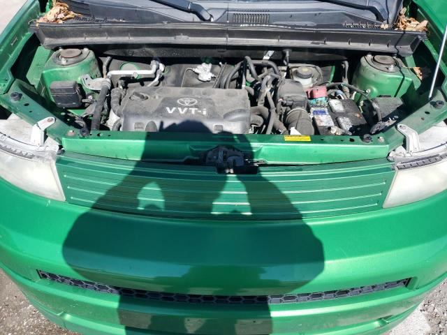 JTLKT324364079770 - 2006 TOYOTA SCION XB GREEN photo 12