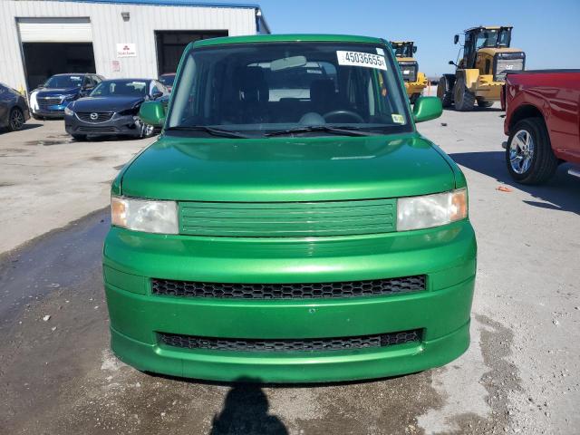 JTLKT324364079770 - 2006 TOYOTA SCION XB GREEN photo 5