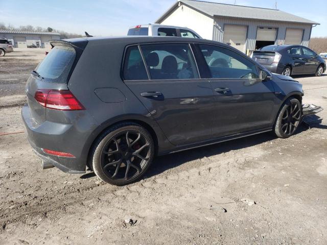 3VW6T7AU8KM006721 - 2019 VOLKSWAGEN GTI S GRAY photo 3