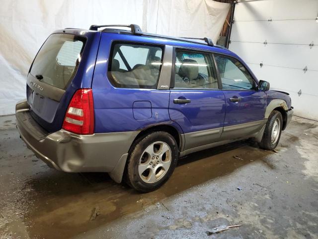 JF1SG65694H730054 - 2004 SUBARU FORESTER 2.5XS Blau Foto 3