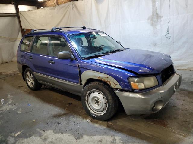 JF1SG65694H730054 - 2004 SUBARU FORESTER 2.5XS Blau Foto 4