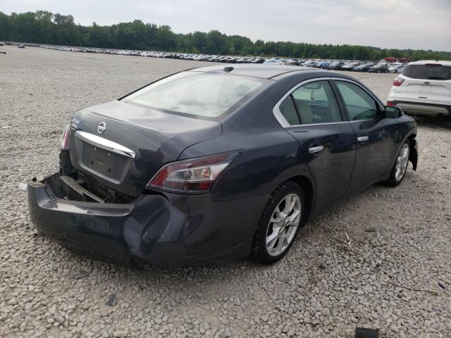 1N4AA5AP2DC815255 - 2013 NISSAN MAXIMA S GRAY photo 4