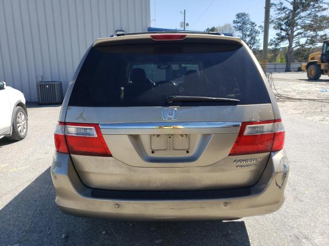 5FNRL38855B019811 - 2005 HONDA ODYSSEY TOURING GOLD photo 6