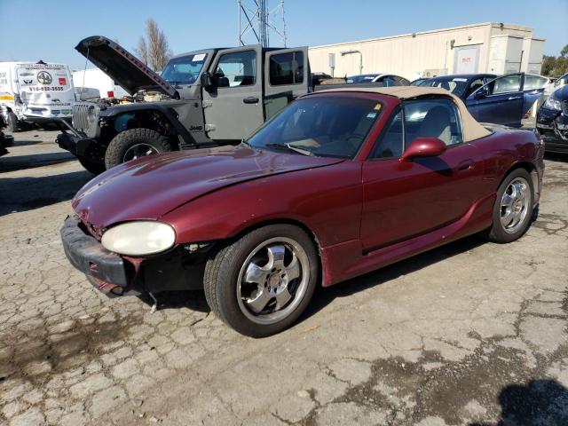 JM1NB353230310059 - 2003 MAZDA MX-5 MIATA BASE MAROON photo 1