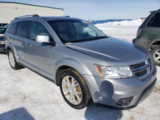 3C4PDDFG9HT615241 - 2017 DODGE JOURNEY GT SILVER photo 4