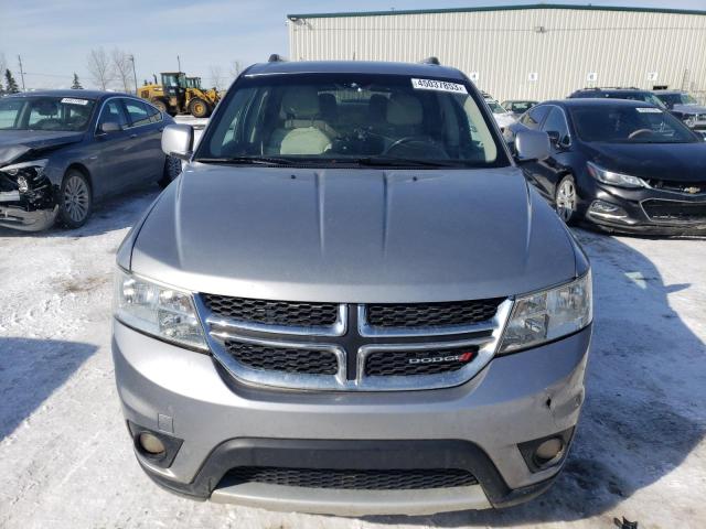 3C4PDDFG9HT615241 - 2017 DODGE JOURNEY GT SILVER photo 5