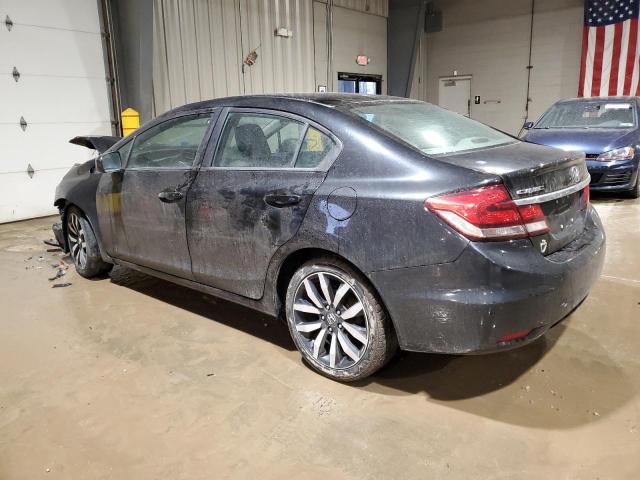 2HGFB2F94FH510167 - 2015 HONDA CIVIC EXL 黑色 照片 2