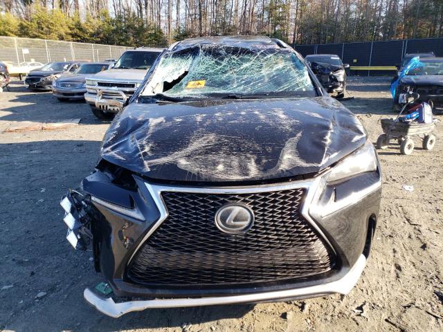 JTJBARBZ0F2016988 - 2015 LEXUS NX 200T BLACK photo 5