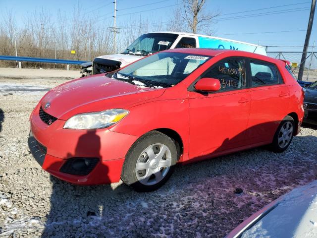 2T1KE4EE7AC038709 - 2010 TOYOTA COROLLA MA S RED photo 1