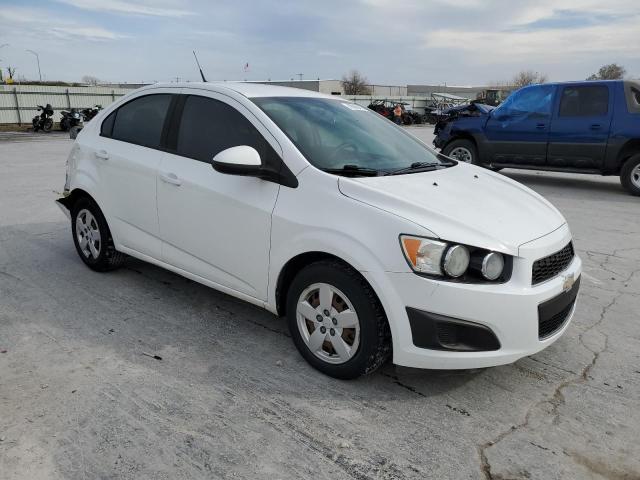 1G1JB5SH9E4103814 - 2014 CHEVROLET SONIC LS WHITE photo 4