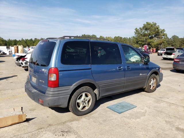 1GMDU23E2YD174600 - 2000 PONTIAC MONTANA ECONOMY BLUE photo 3