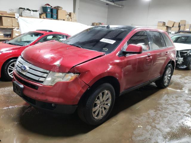 2FMDK49C47BB37320 - 2007 FORD EDGE SEL PLUS RED photo 1