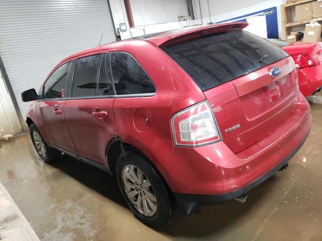 2FMDK49C47BB37320 - 2007 FORD EDGE SEL PLUS RED photo 2