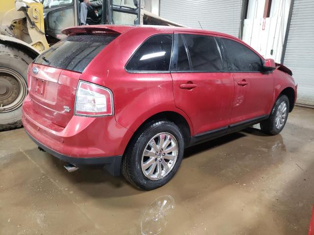 2FMDK49C47BB37320 - 2007 FORD EDGE SEL PLUS RED photo 3