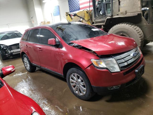 2FMDK49C47BB37320 - 2007 FORD EDGE SEL PLUS RED photo 4