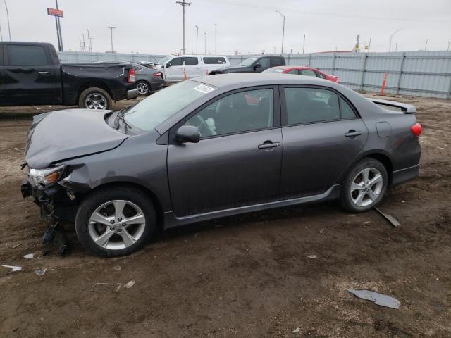 5YFBU4EE2DP082754 - 2013 TOYOTA COROLLA BASE GRAY photo 1