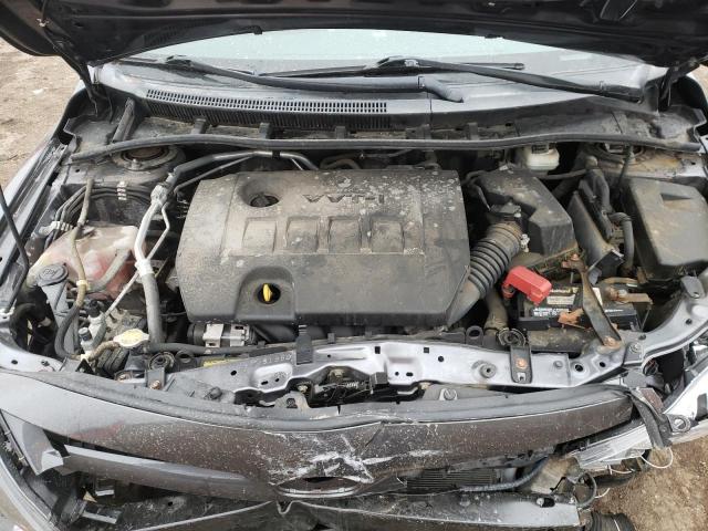 5YFBU4EE2DP082754 - 2013 TOYOTA COROLLA BASE GRAY photo 11