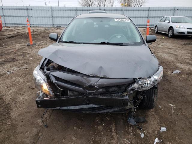 5YFBU4EE2DP082754 - 2013 TOYOTA COROLLA BASE GRAY photo 5