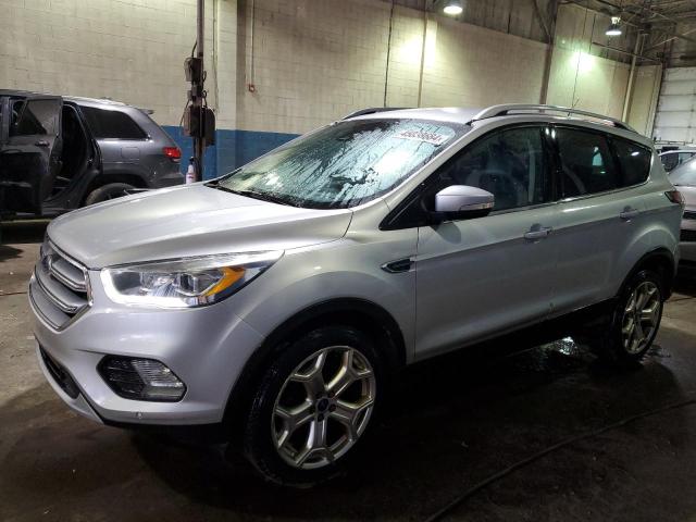 1FMCU9JDXHUA80396 - 2017 FORD ESCAPE TITANIUM SILVER photo 1