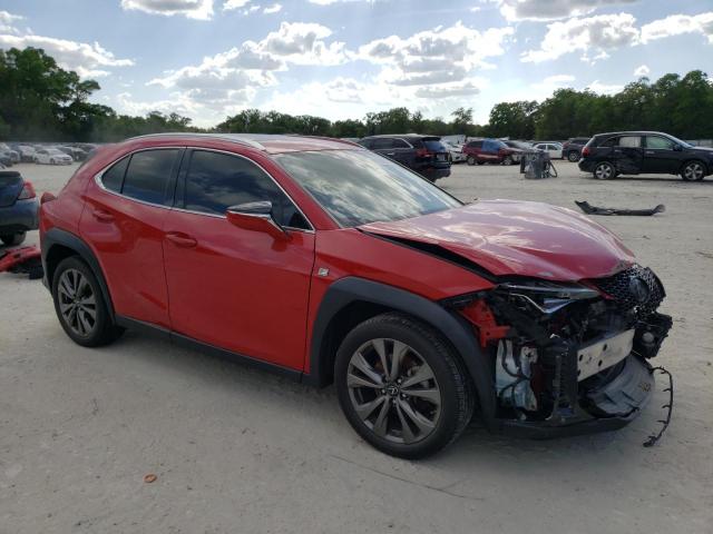 JTHY3JBH0K2006745 - 2019 LEXUS UX 200 RED photo 4