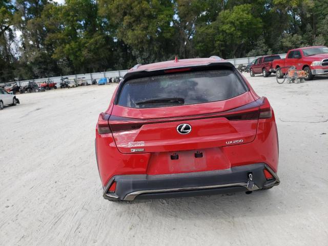 JTHY3JBH0K2006745 - 2019 LEXUS UX 200 RED photo 6