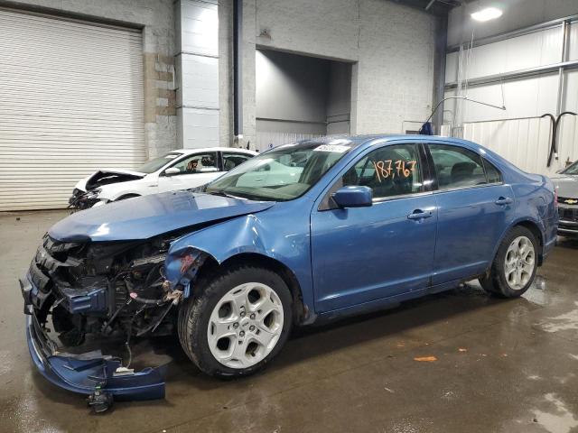 3FAHP0HA4AR281075 - 2010 FORD FUSION SE BLUE photo 1