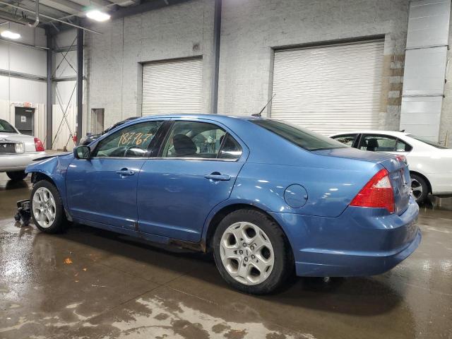 3FAHP0HA4AR281075 - 2010 FORD FUSION SE BLUE photo 2