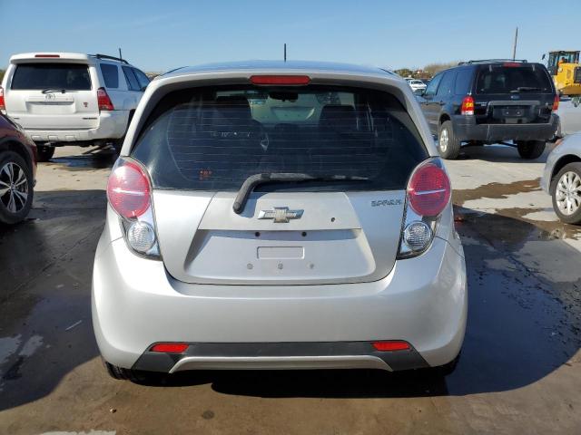 KL8CD6S92DC603674 - 2013 CHEVROLET SPARK 1LT SILVER photo 6