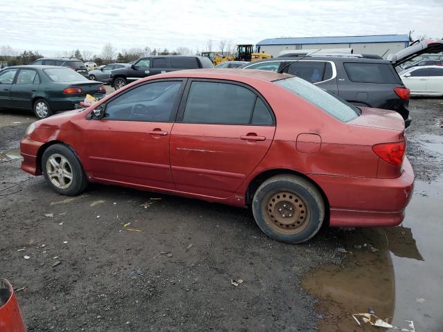 2T1BR30E97C768359 - 2007 TOYOTA COROLLA CE RED photo 2