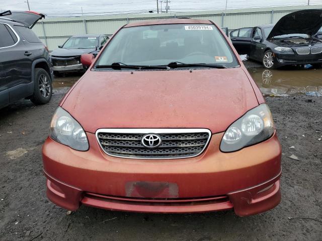 2T1BR30E97C768359 - 2007 TOYOTA COROLLA CE RED photo 5