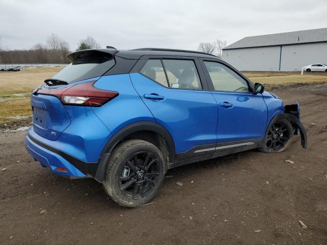 3N1CP5DV0PL492959 - 2023 NISSAN KICKS SR BLUE photo 3