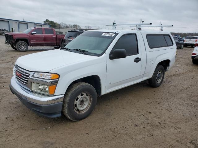 1GTCS149278123607 - 2007 GMC CANYON WHITE photo 1