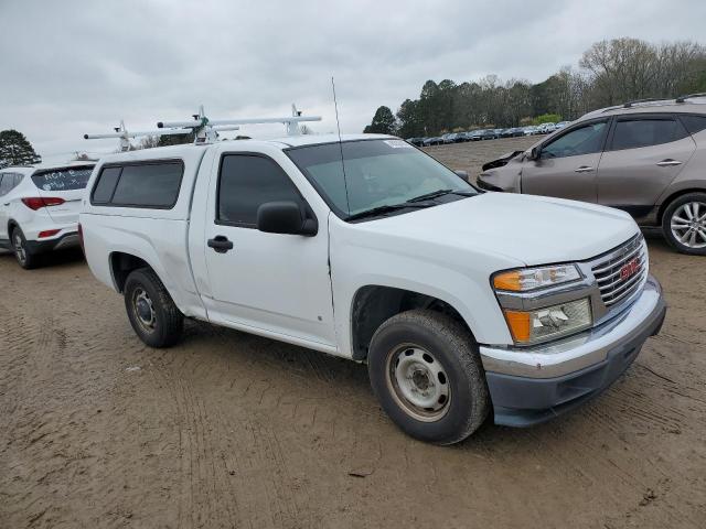 1GTCS149278123607 - 2007 GMC CANYON WHITE photo 4