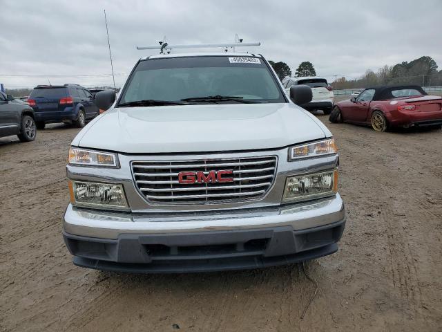 1GTCS149278123607 - 2007 GMC CANYON WHITE photo 5