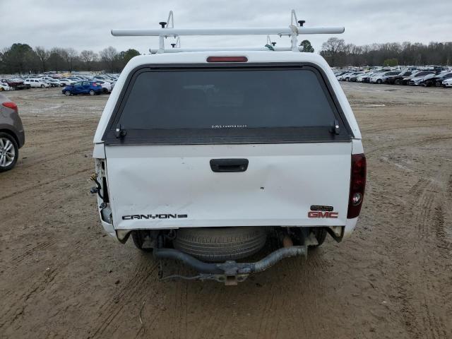 1GTCS149278123607 - 2007 GMC CANYON WHITE photo 6