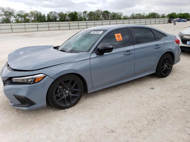 2HGFE2F50NH549793 - 2022 HONDA CIVIC SPORT 灰色 照片 1