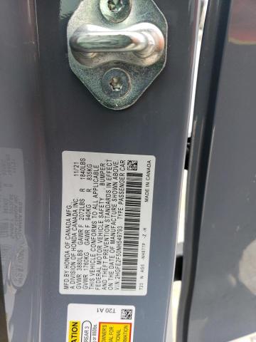 2HGFE2F50NH549793 - 2022 HONDA CIVIC SPORT 灰色 照片 13