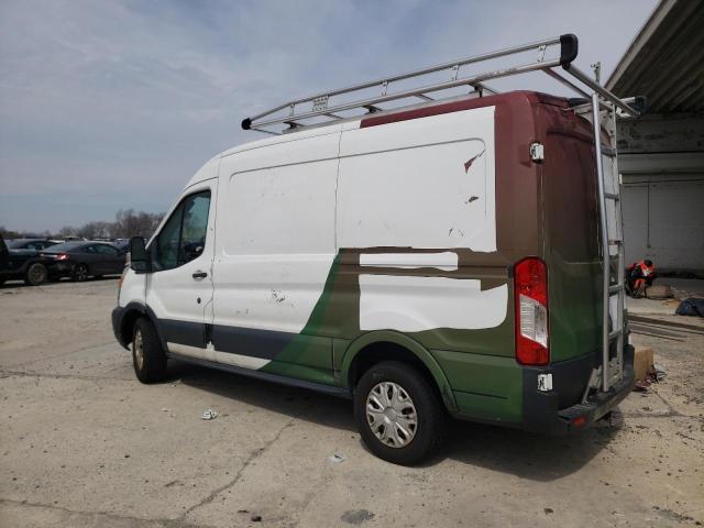 1FTYR1CM6JKB49788 - 2018 FORD TRANSIT T-250 TWO TONE photo 2