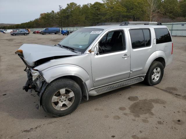 5N1AR18W77C624066 - 2007 NISSAN PATHFINDER LE ვერცხლისფერი ფოტო 1