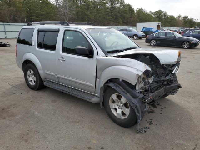 5N1AR18W77C624066 - 2007 NISSAN PATHFINDER LE ვერცხლისფერი ფოტო 4