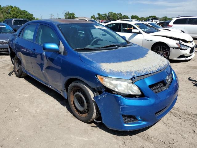 1NXBU4EE4AZ329914 - 2010 TOYOTA COROLLA BASE BLUE photo 4
