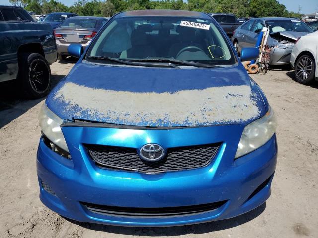 1NXBU4EE4AZ329914 - 2010 TOYOTA COROLLA BASE BLUE photo 5