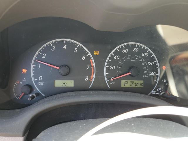 1NXBU4EE4AZ329914 - 2010 TOYOTA COROLLA BASE BLUE photo 9