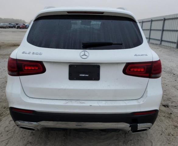 W1N0G8EBXNV390984 - 2022 MERCEDES-BENZ GLC 300 4MATIC WHITE photo 6