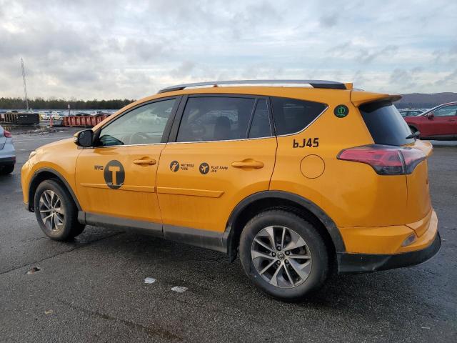 JTMRJREV0HD095435 - 2017 TOYOTA RAV4 HV LE 黄色 照片 2