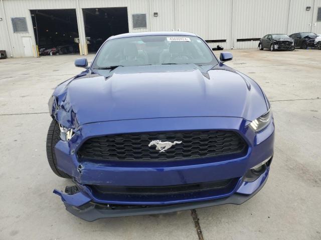 1FA6P8TH6F5373485 - 2015 FORD MUSTANG BLUE photo 5