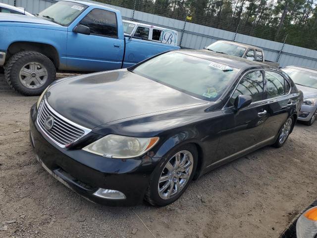 JTHGL46F275004376 - 2007 LEXUS LS 460L BLACK photo 1