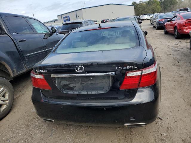 JTHGL46F275004376 - 2007 LEXUS LS 460L BLACK photo 6