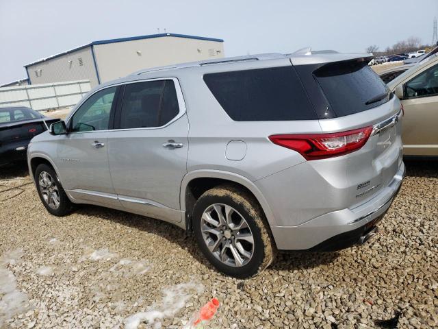 1GNEVKKW0KJ277451 - 2019 CHEVROLET TRAVERSE PREMIER SILVER photo 2